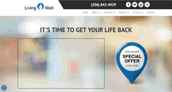 Desktop Screenshot of livingwellbainbridge.com